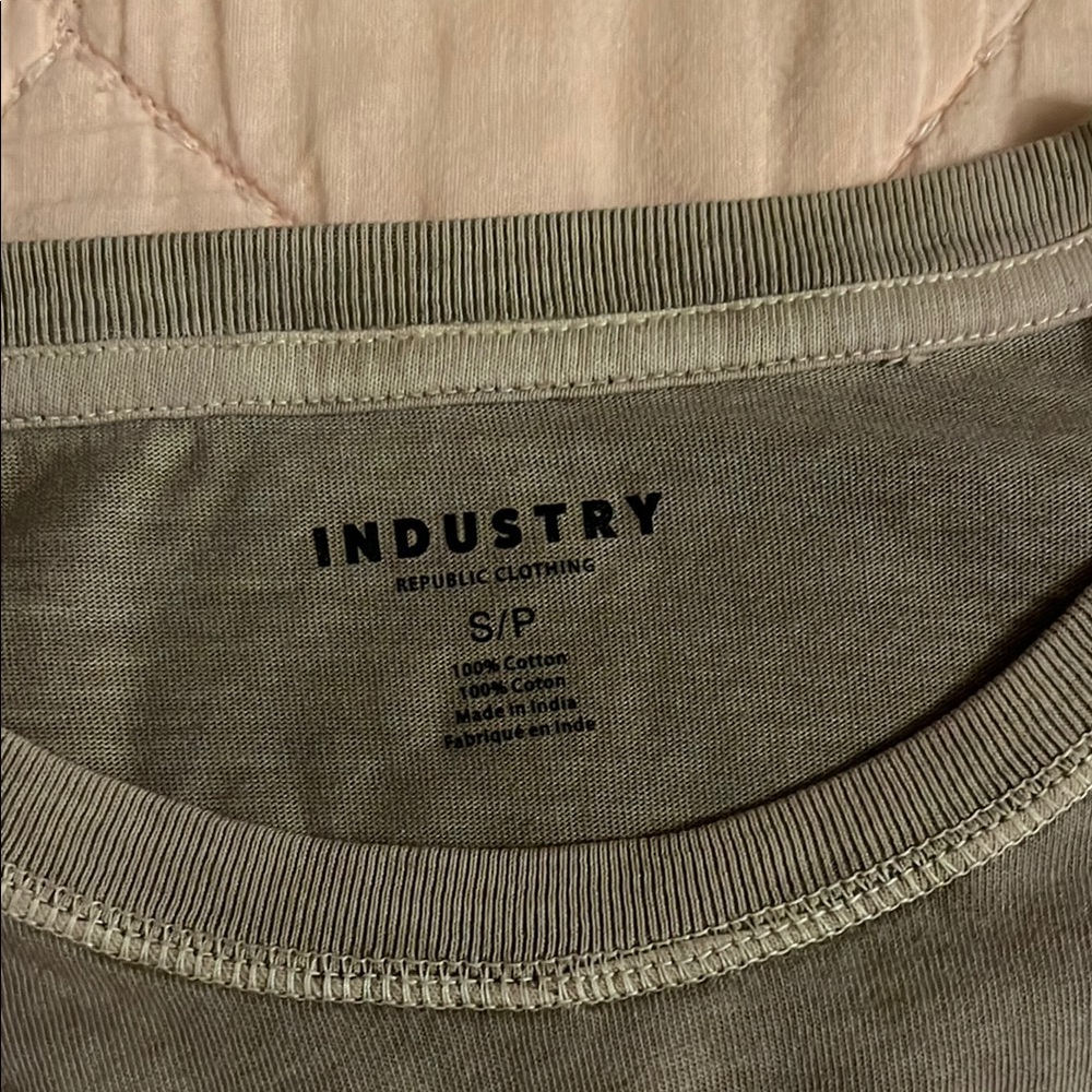 Industry Republic Olive Green T-Shirt
